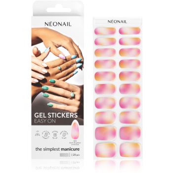 NEONAIL Easy On Gel Stickers folii autocolante pentru unghii cu utilizarea lămpii UV/LED - imagine 2